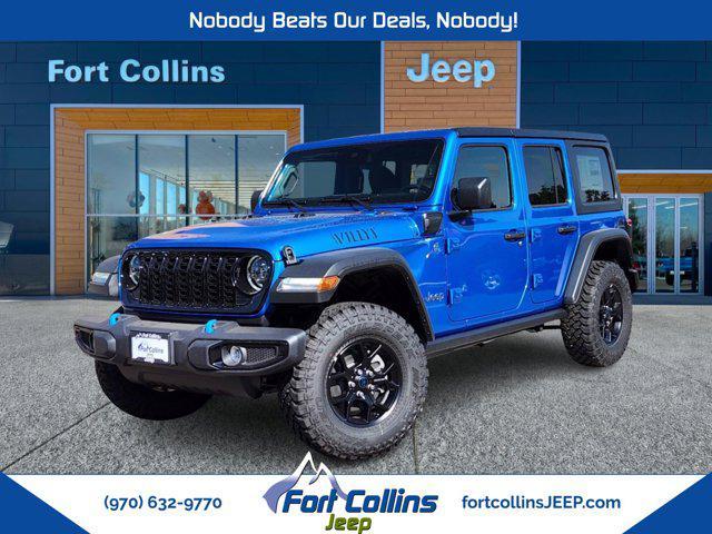 new 2024 Jeep Wrangler 4xe car, priced at $58,336