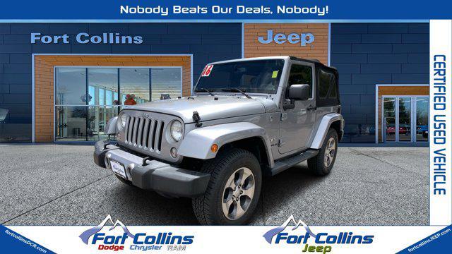 used 2016 Jeep Wrangler car, priced at $24,294
