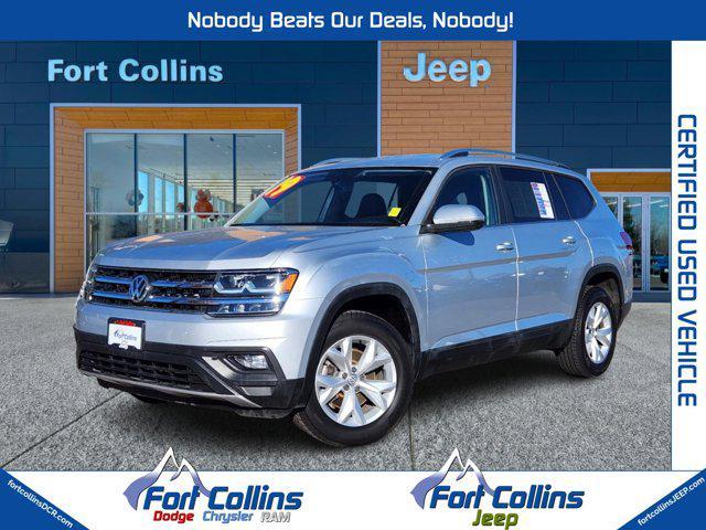 used 2019 Volkswagen Atlas car, priced at $21,494