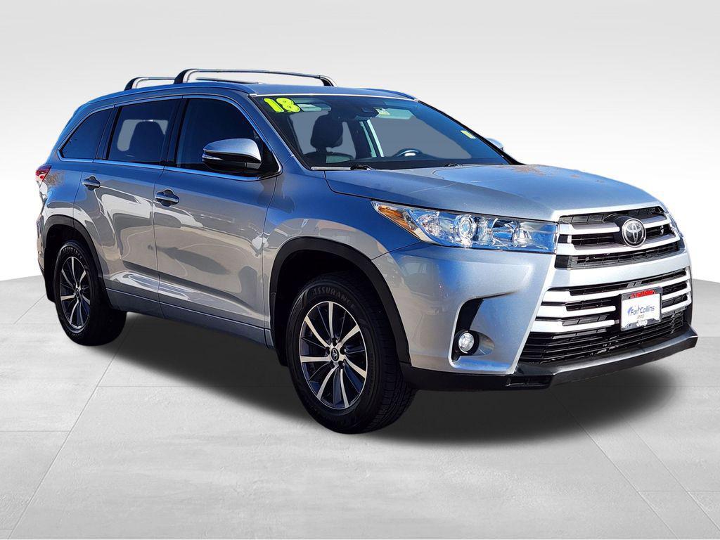 used 2018 Toyota Highlander car, priced at $27,795