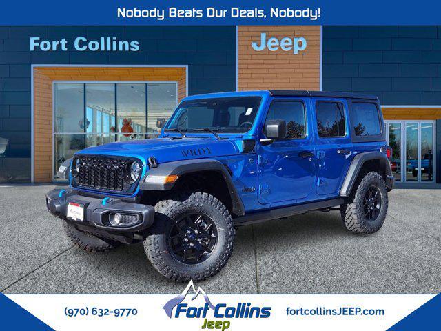 new 2024 Jeep Wrangler 4xe car, priced at $54,414