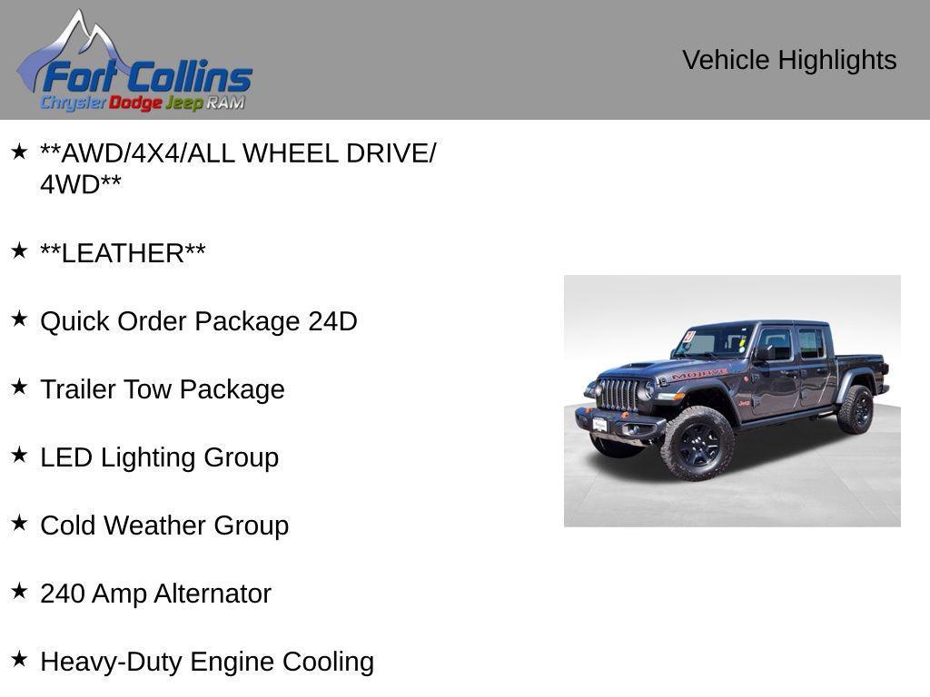 used 2021 Jeep Gladiator car, priced at $34,995