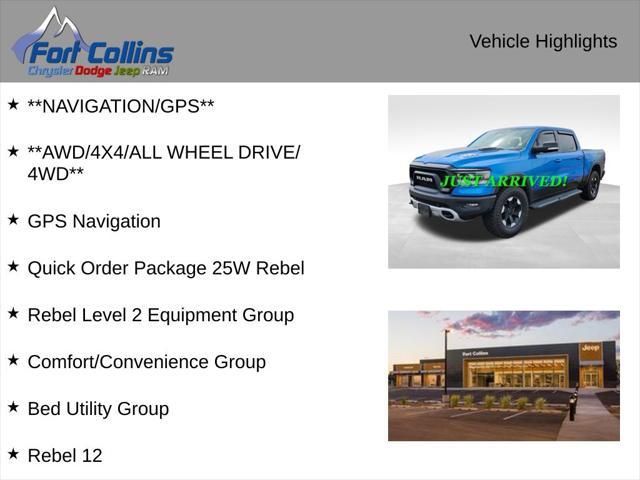 used 2021 Ram 1500 car, priced at $47,995