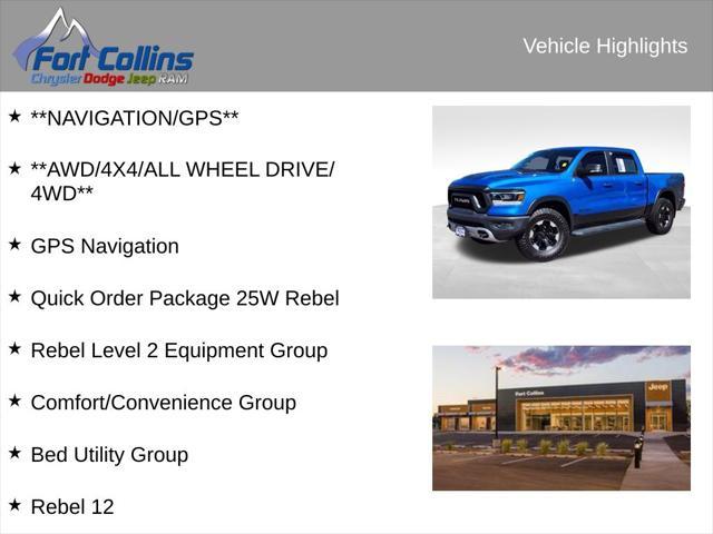 used 2021 Ram 1500 car, priced at $46,995