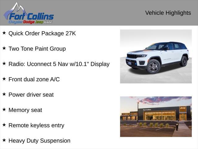 new 2025 Jeep Grand Cherokee 4xe car, priced at $62,000