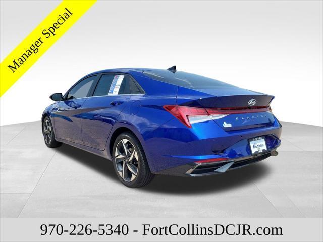 used 2021 Hyundai Elantra car, priced at $22,195