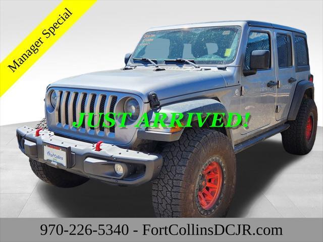 used 2021 Jeep Wrangler Unlimited car, priced at $33,995