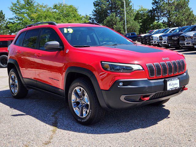 used 2019 Jeep Cherokee car, priced at $23,794