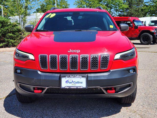 used 2019 Jeep Cherokee car, priced at $23,794