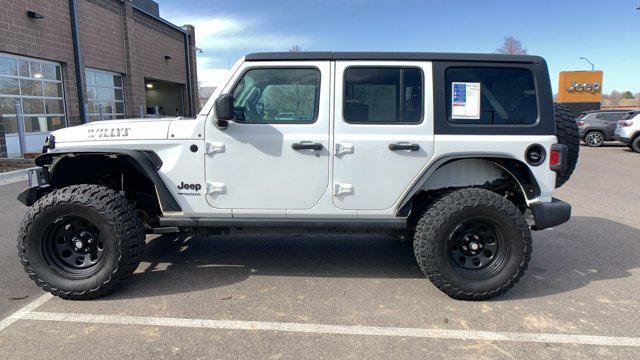 used 2021 Jeep Wrangler Unlimited car, priced at $34,495