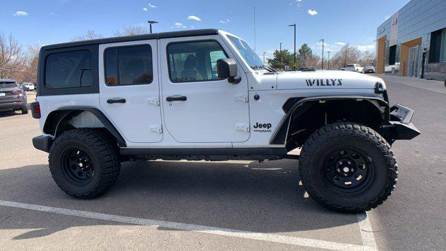 used 2021 Jeep Wrangler Unlimited car, priced at $34,495