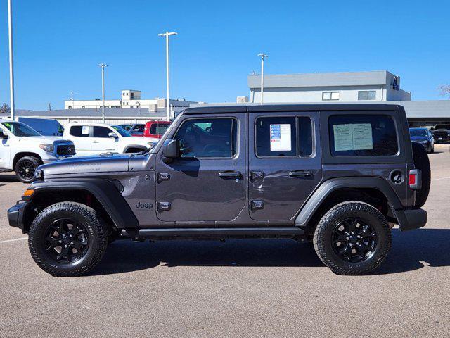 used 2020 Jeep Wrangler Unlimited car, priced at $26,794