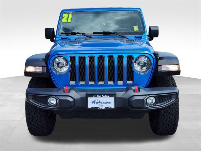 used 2021 Jeep Wrangler car, priced at $34,295