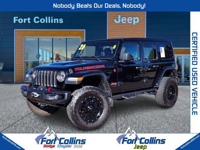 used 2020 Jeep Wrangler Unlimited car, priced at $39,794