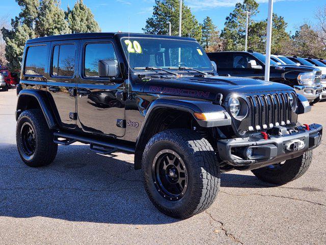 used 2020 Jeep Wrangler Unlimited car, priced at $37,794