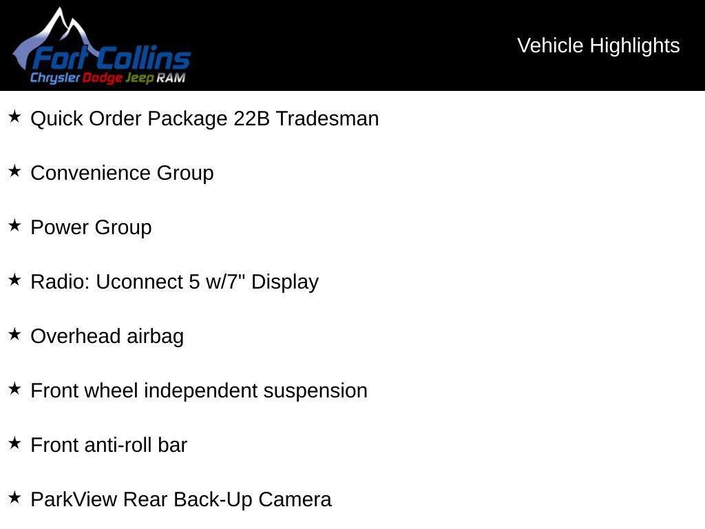 new 2026 Ram ProMaster 1500 car, priced at $47,619