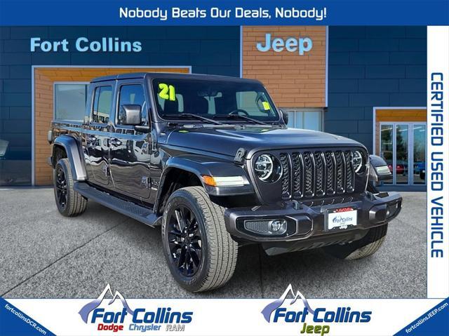 used 2021 Jeep Gladiator car, priced at $35,294