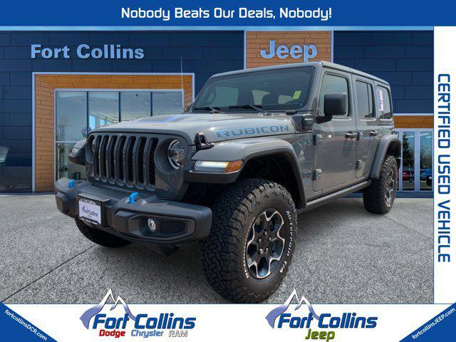 used 2022 Jeep Wrangler Unlimited car, priced at $43,294