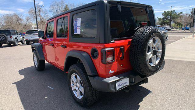 used 2020 Jeep Wrangler Unlimited car, priced at $34,494
