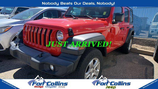 used 2020 Jeep Wrangler Unlimited car, priced at $34,594