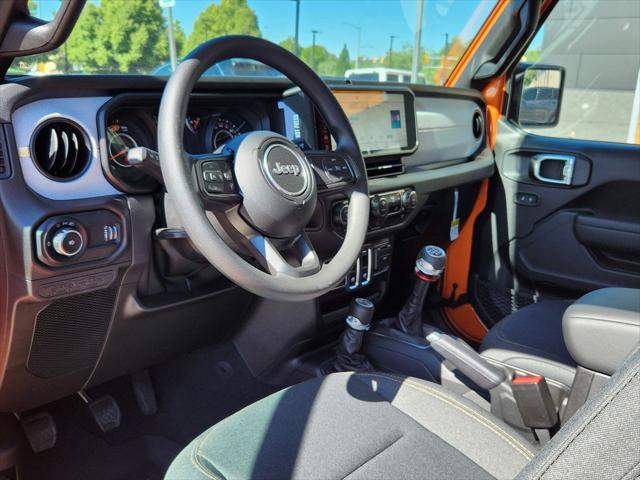 new 2025 Jeep Wrangler car, priced at $35,075