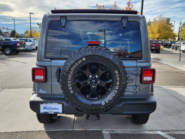 used 2021 Jeep Wrangler car, priced at $37,294