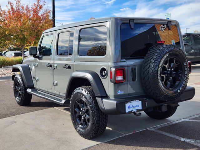 used 2021 Jeep Wrangler car, priced at $37,294