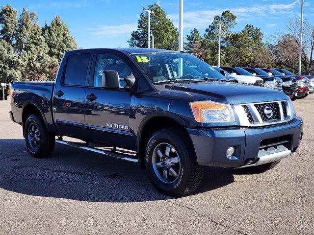 used 2015 Nissan Titan car, priced at $27,794