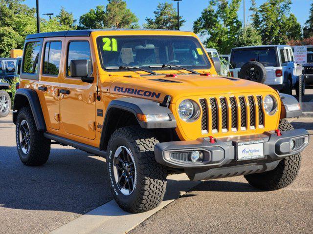 used 2021 Jeep Wrangler Unlimited car, priced at $40,294