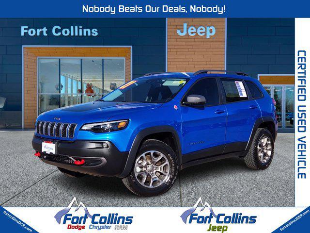 used 2021 Jeep Cherokee car, priced at $26,994