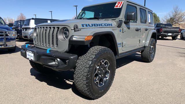used 2021 Jeep Wrangler Unlimited car, priced at $42,394