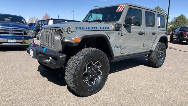 used 2021 Jeep Wrangler Unlimited car, priced at $43,594