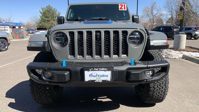 used 2021 Jeep Wrangler Unlimited car, priced at $43,594