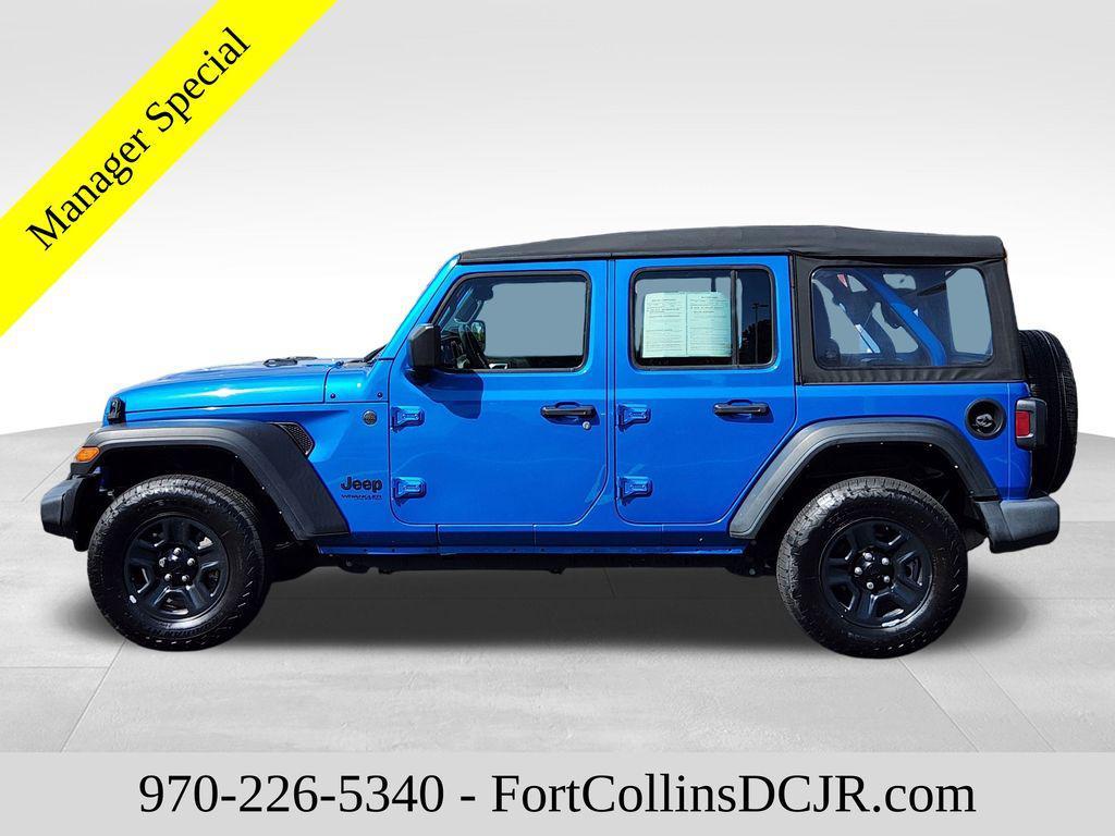 used 2022 Jeep Wrangler Unlimited car, priced at $27,495