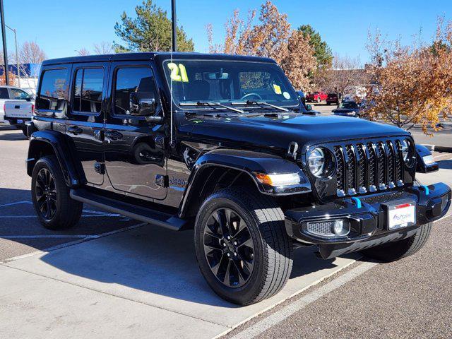 used 2021 Jeep Wrangler Unlimited car, priced at $39,294