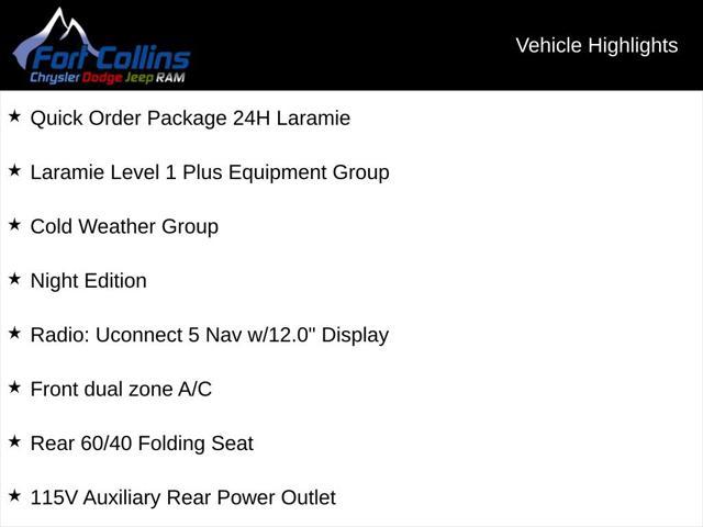 new 2025 Ram 3500 car, priced at $80,286