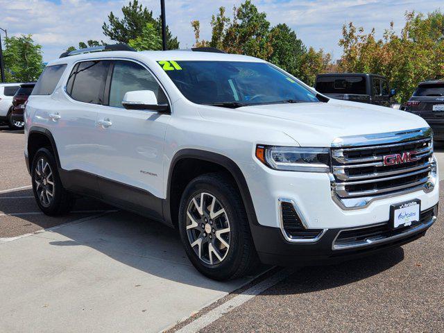 used 2021 GMC Acadia car, priced at $29,594