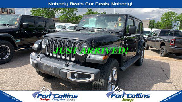 used 2020 Jeep Wrangler Unlimited car, priced at $38,794