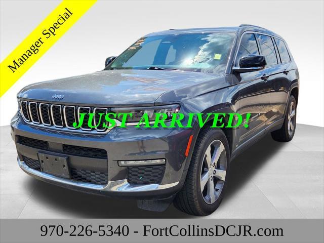 used 2021 Jeep Grand Cherokee L car, priced at $30,995