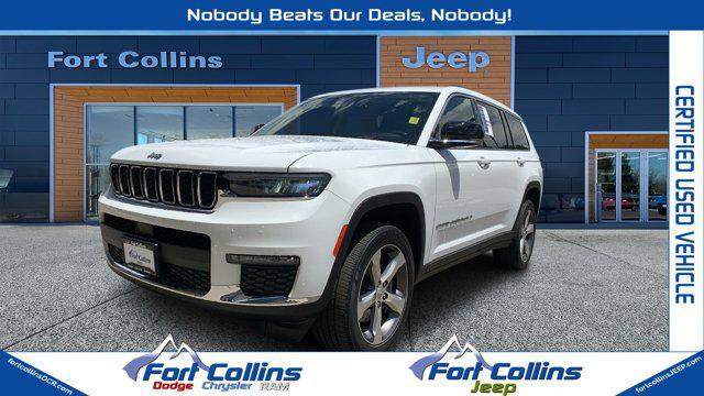 used 2021 Jeep Grand Cherokee L car, priced at $38,694