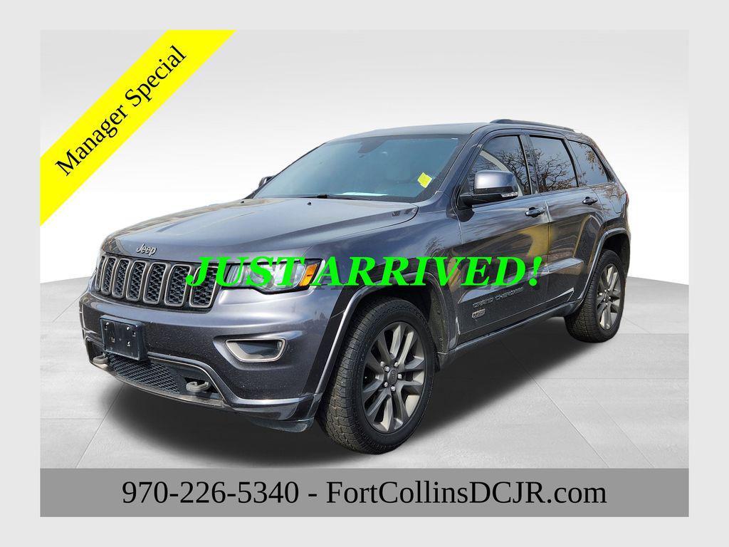 used 2017 Jeep Grand Cherokee car, priced at $16,995