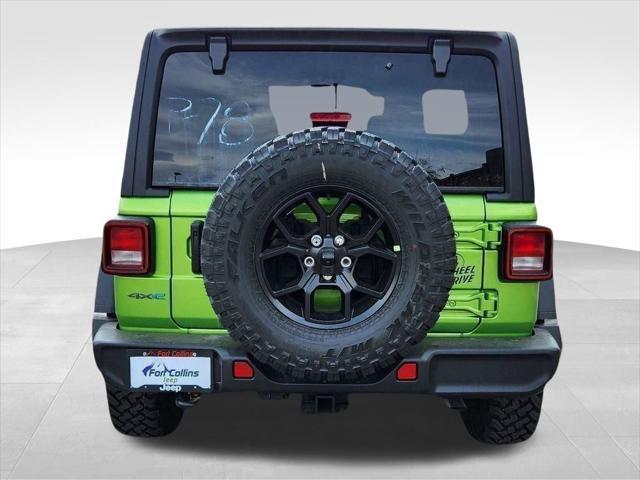 new 2025 Jeep Wrangler 4xe car, priced at $55,520