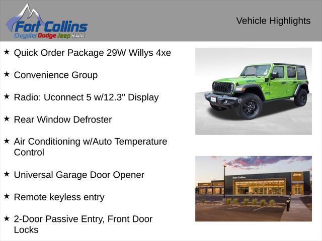 new 2025 Jeep Wrangler 4xe car, priced at $55,520