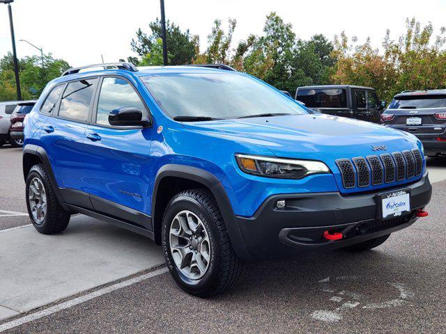 used 2022 Jeep Cherokee car, priced at $34,794