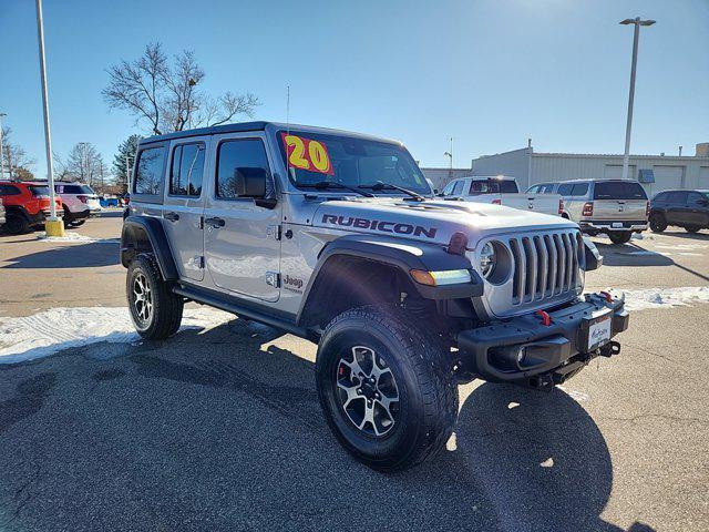 used 2020 Jeep Wrangler Unlimited car, priced at $39,794