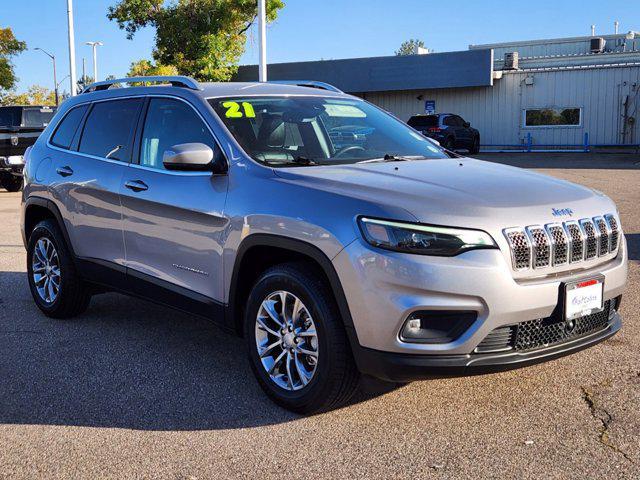 used 2021 Jeep Cherokee car, priced at $23,794