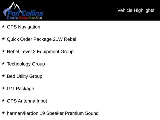 new 2025 Ram 1500 car, priced at $66,457
