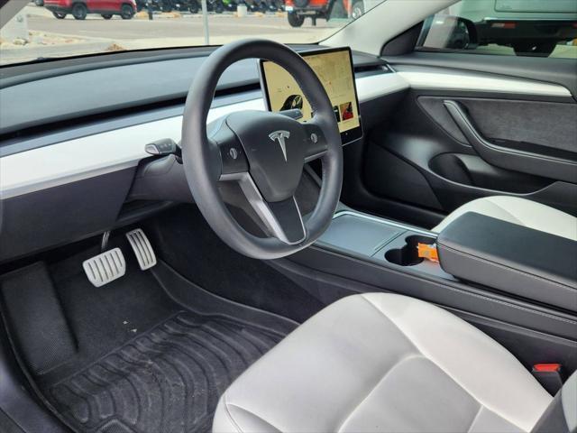 used 2023 Tesla Model 3 car, priced at $36,495