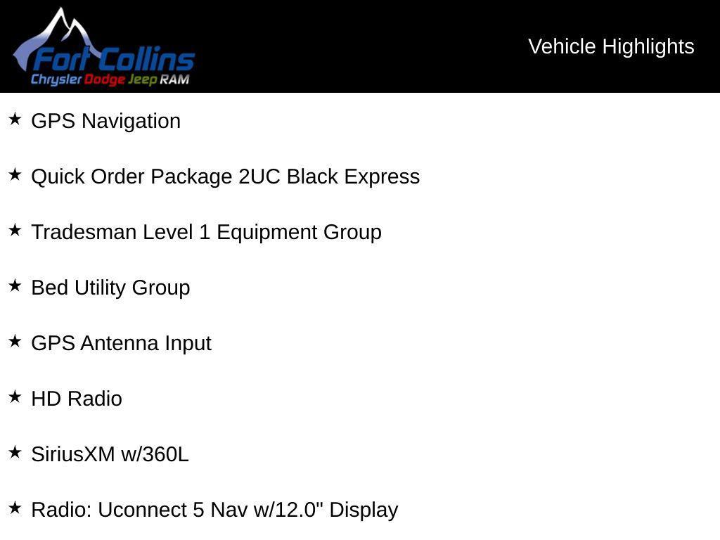 new 2026 Ram 2500 car, priced at $57,646