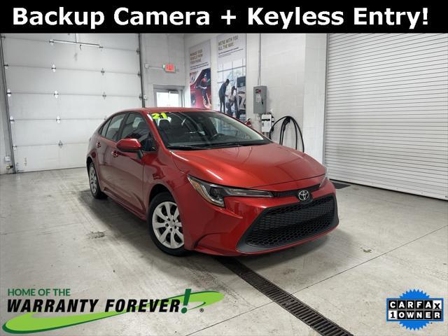 used 2021 Toyota Corolla car, priced at $18,395